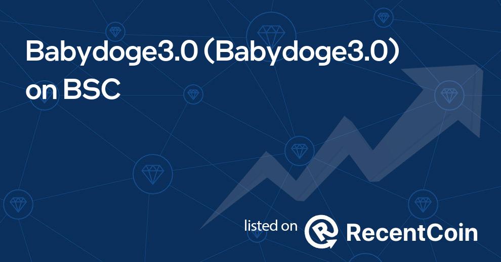 Babydoge3.0 coin