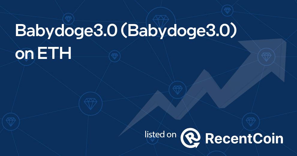 Babydoge3.0 coin