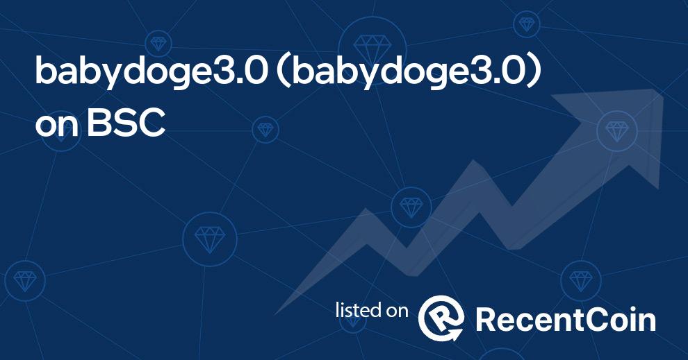 babydoge3.0 coin