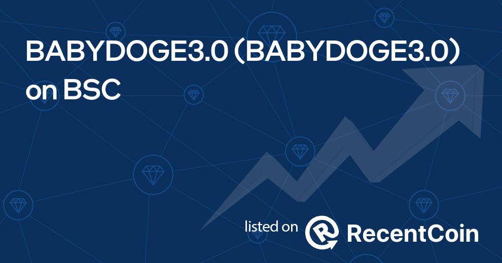 BABYDOGE3.0 coin