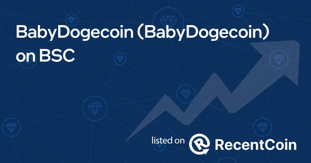 BabyDogecoin coin