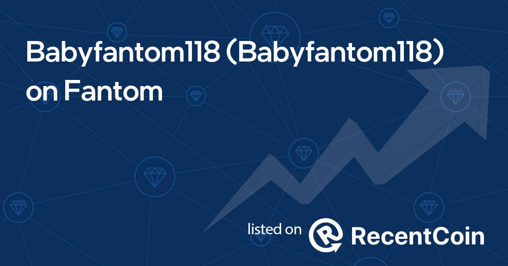 Babyfantom118 coin