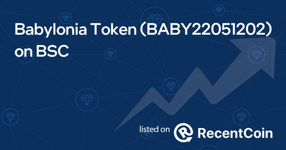 BABY22051202 coin