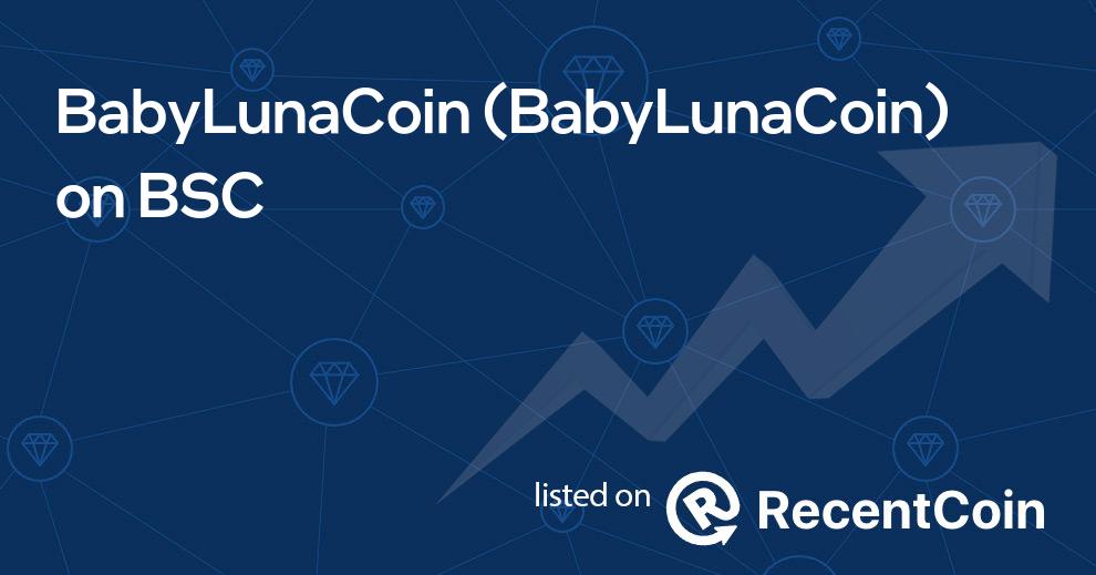 BabyLunaCoin coin