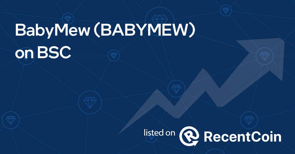 BABYMEW coin