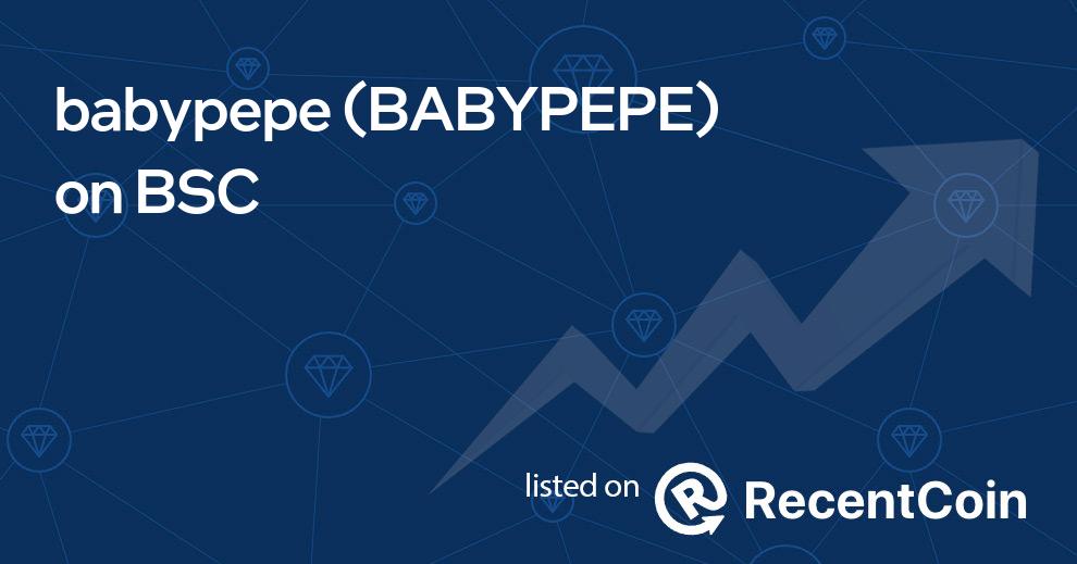 BABYPEPE coin