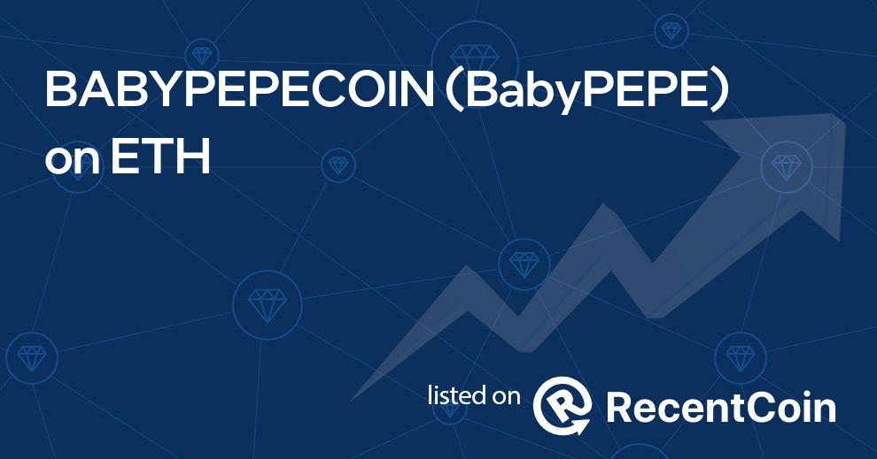 BabyPEPE coin