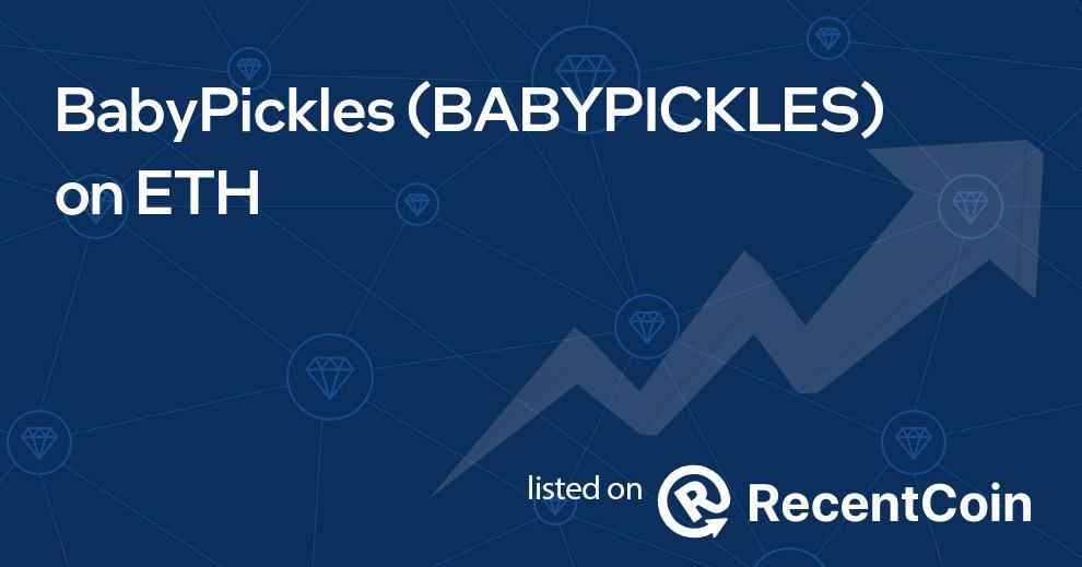BABYPICKLES coin