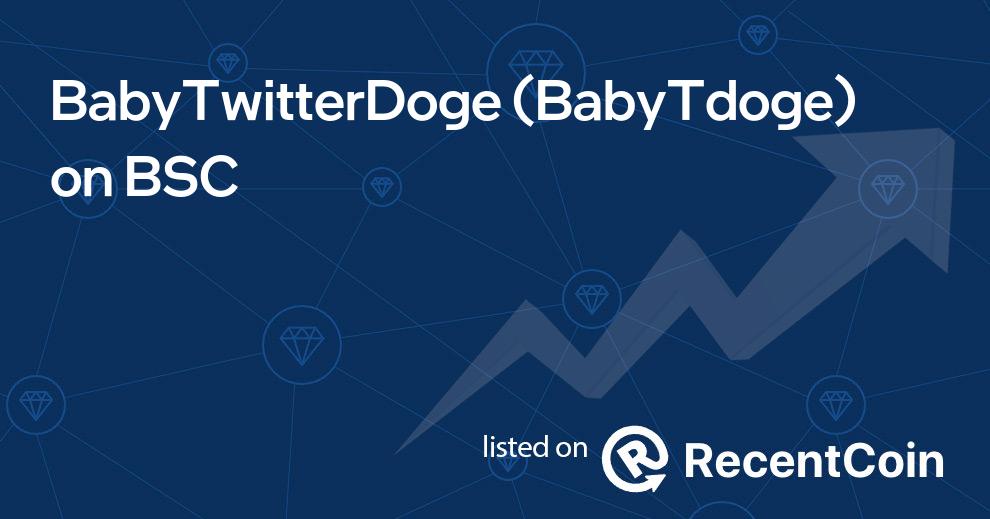 BabyTdoge coin