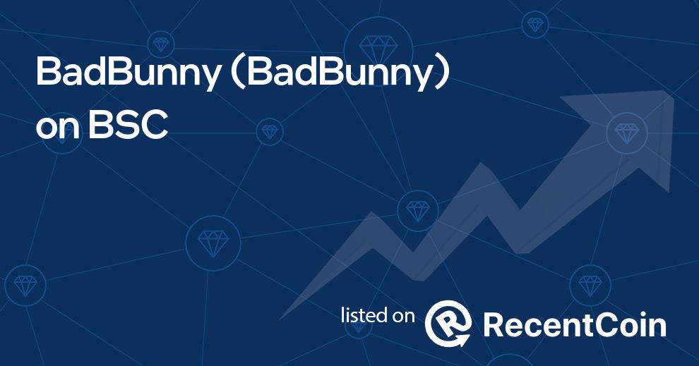 BadBunny coin