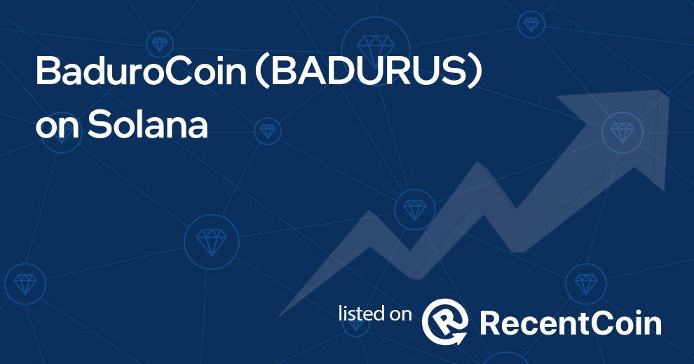 BADURUS coin