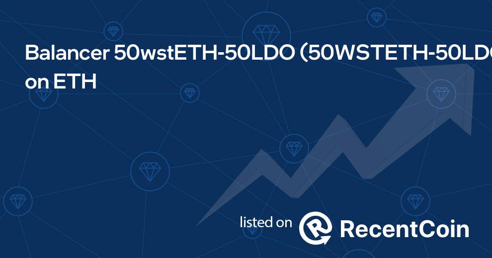 50WSTETH-50LDO coin