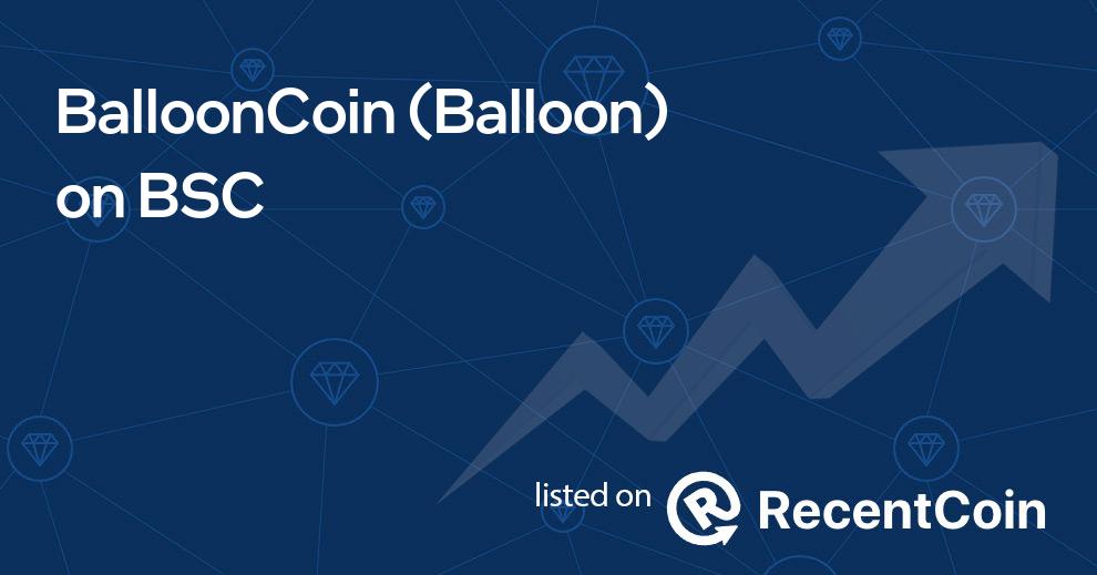 Balloon coin