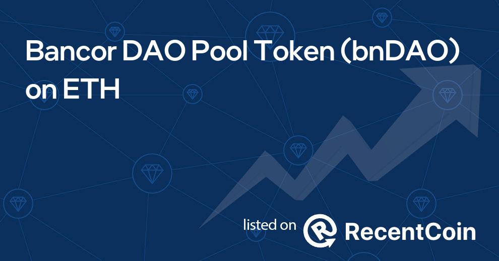 bnDAO coin