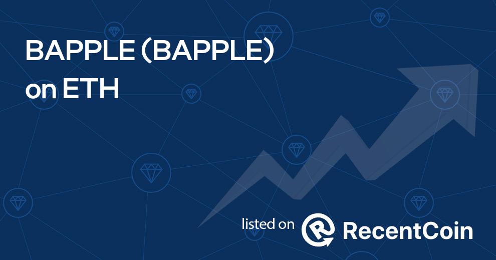 BAPPLE coin