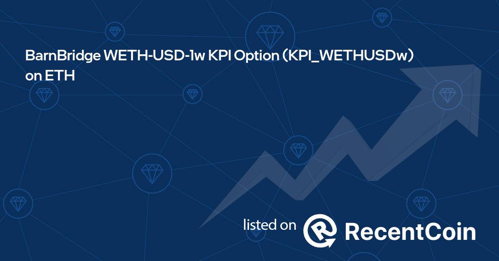 KPI_WETHUSDw coin