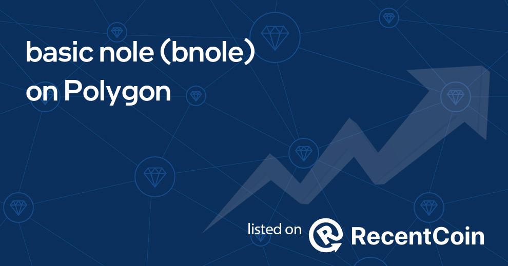 bnole coin