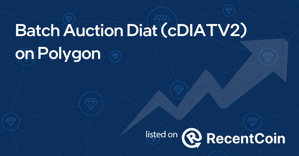 cDIATV2 coin