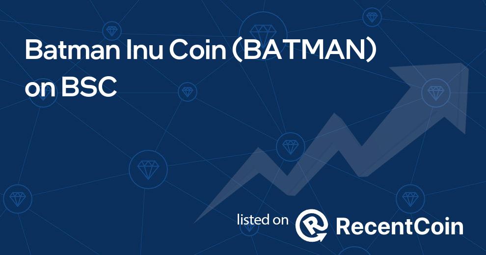 BATMAN coin
