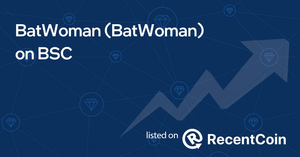 BatWoman coin