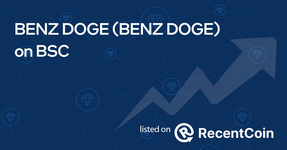 BENZ DOGE coin