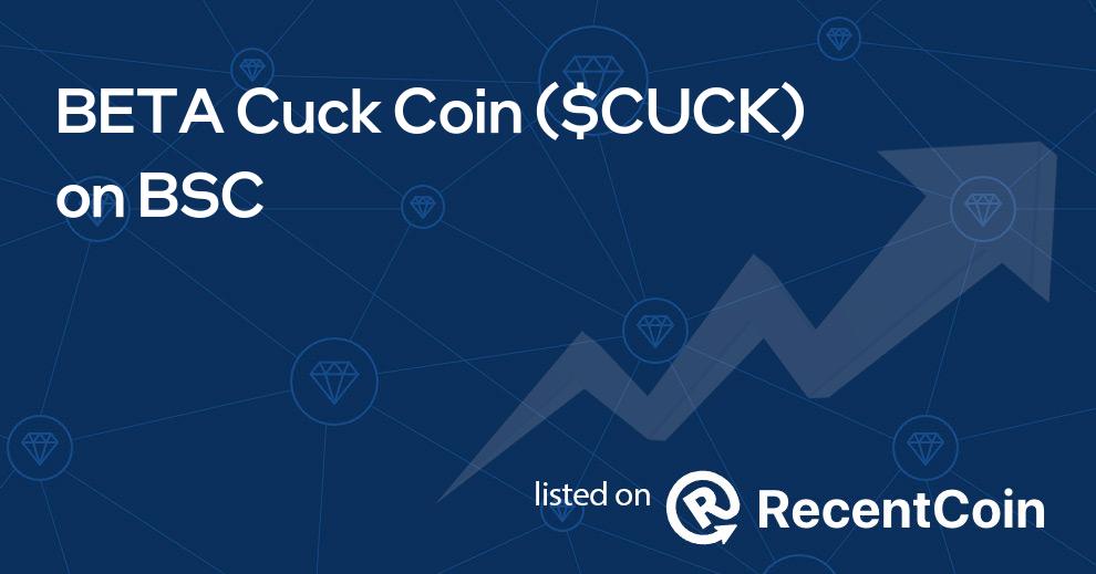 $CUCK coin