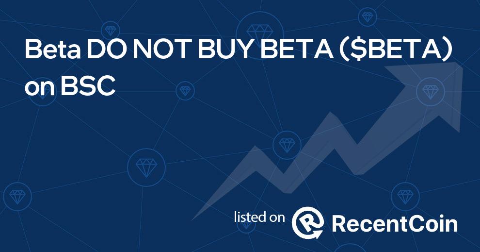 $BETA coin