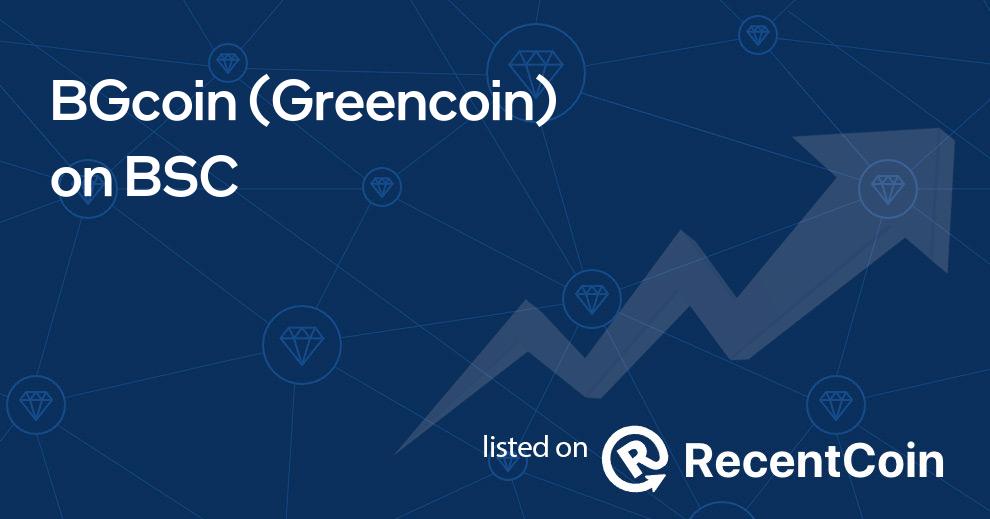 Greencoin coin