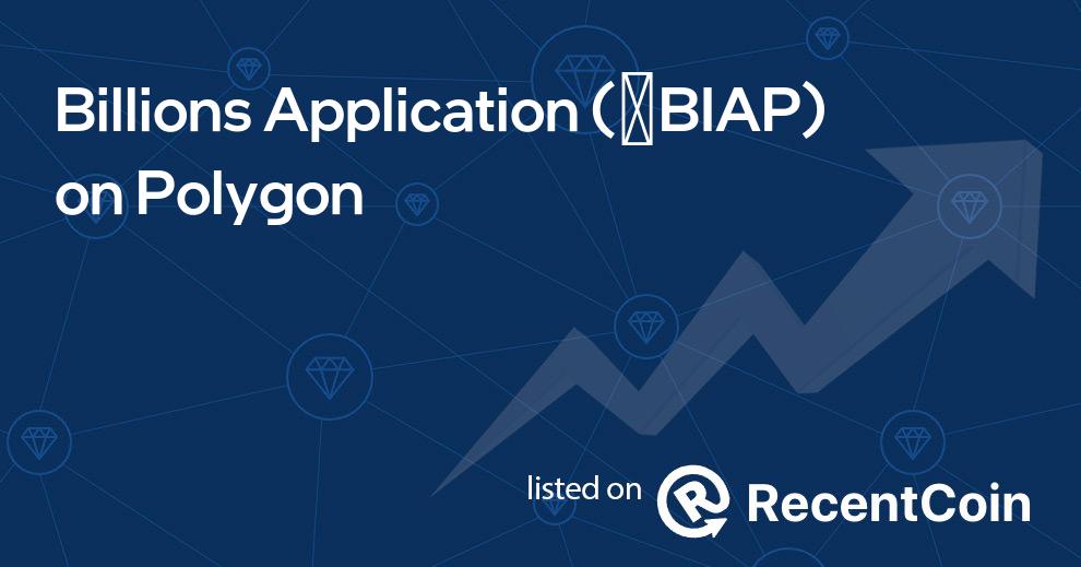 ✺BIAP coin