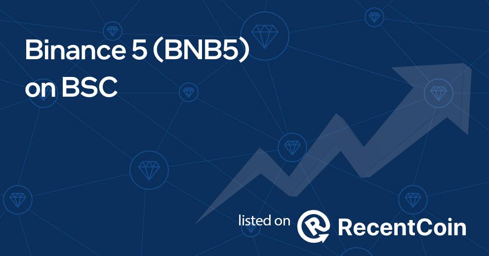 BNB5 coin