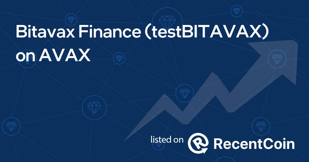 testBITAVAX coin