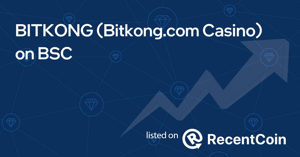 Bitkong.com Casino coin