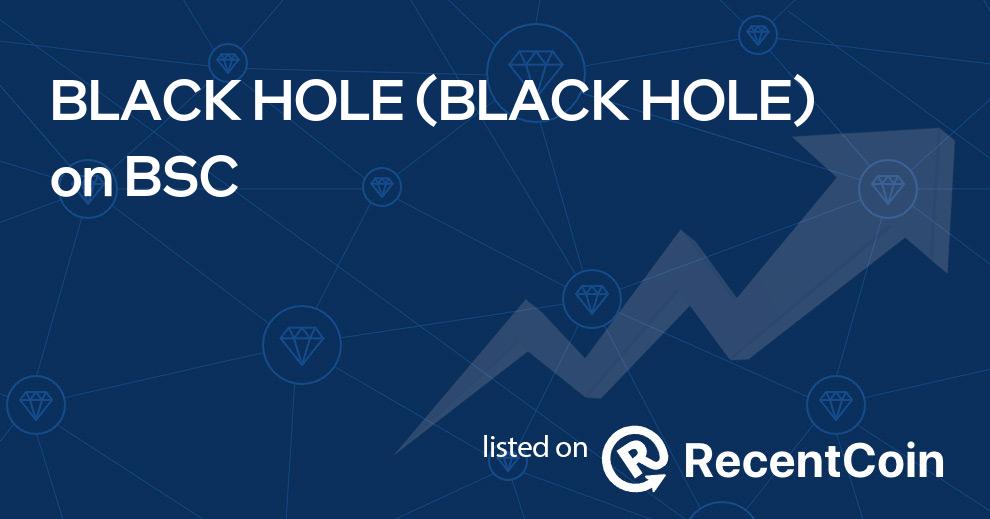 BLACK HOLE coin