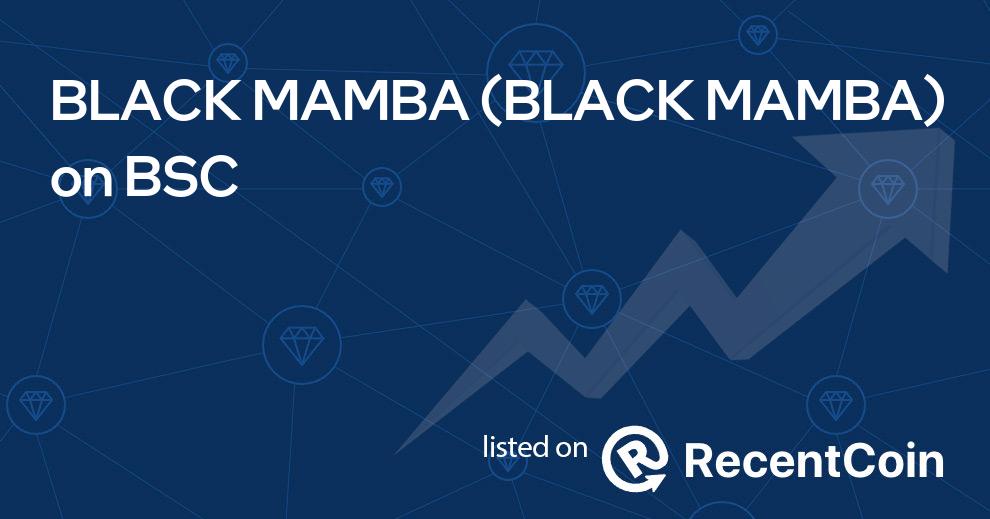 BLACK MAMBA coin
