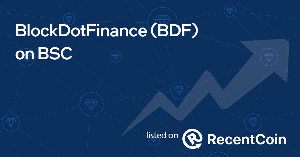 BDF coin