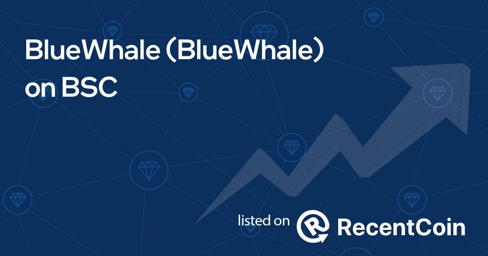 BlueWhale coin