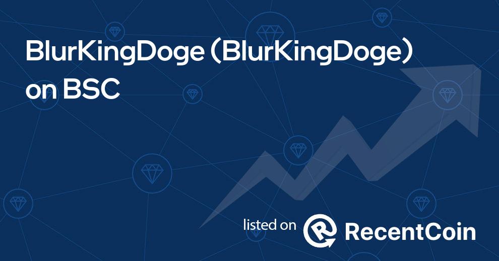 BlurKingDoge coin