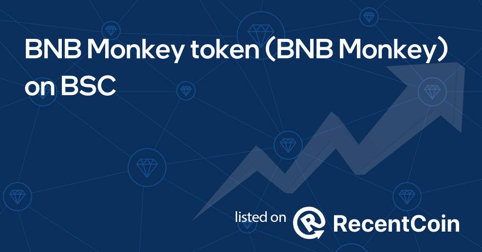 BNB Monkey coin