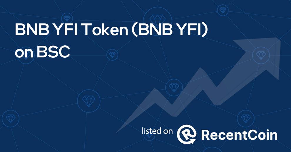 BNB YFI coin