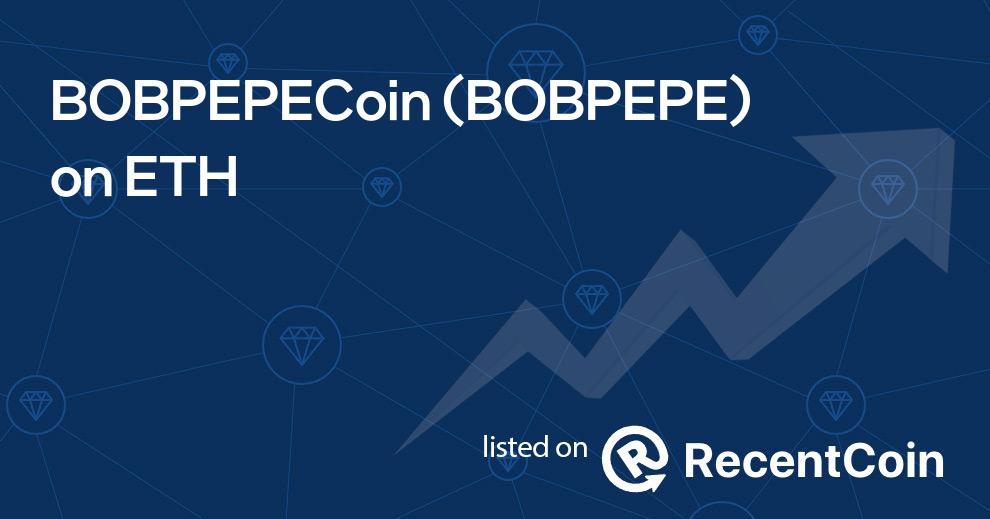 BOBPEPE coin