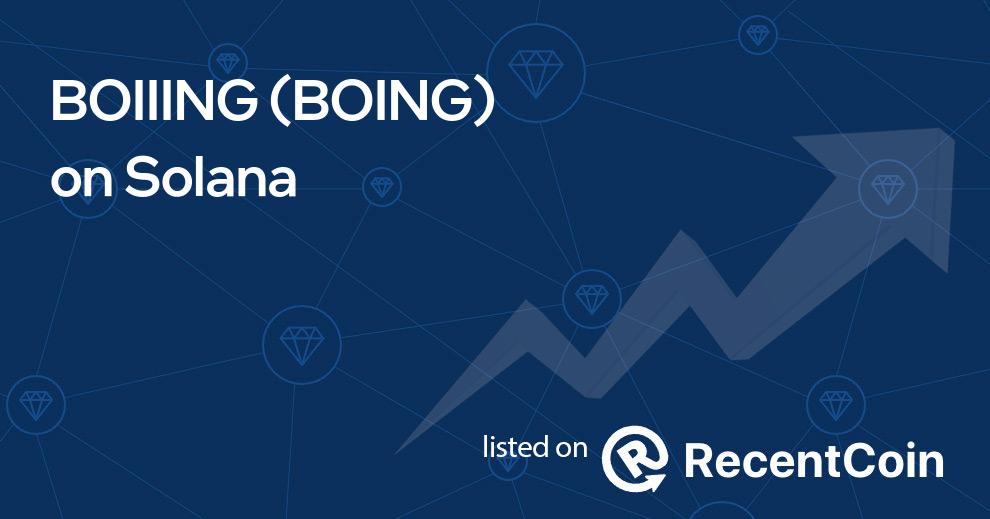 BOING coin