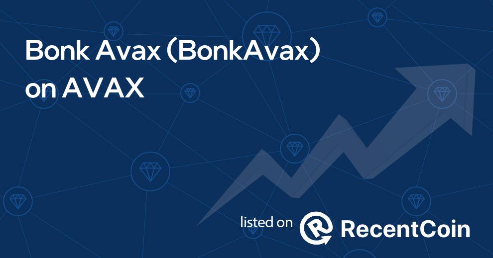 BonkAvax coin