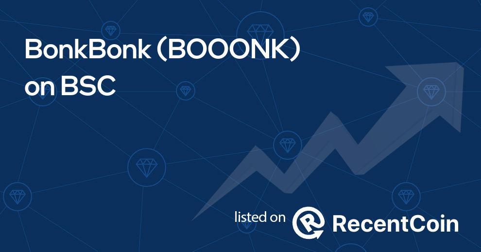 BOOONK coin