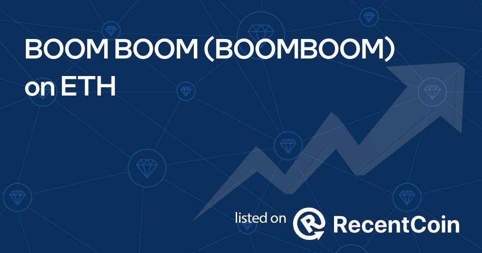 BOOMBOOM coin