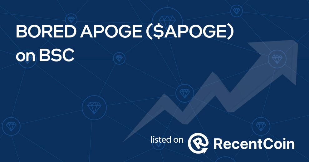 $APOGE coin