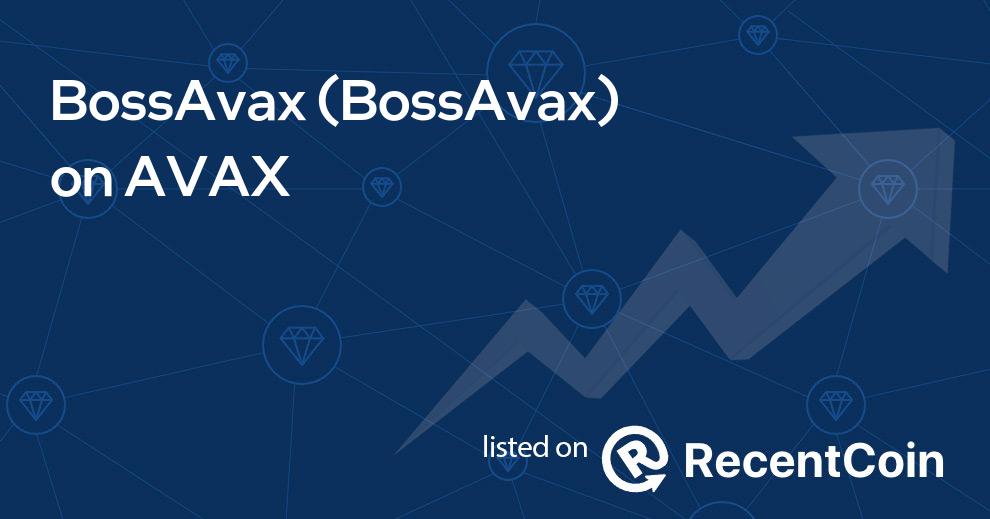 BossAvax coin