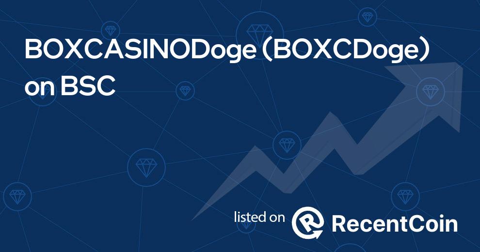 BOXCDoge coin