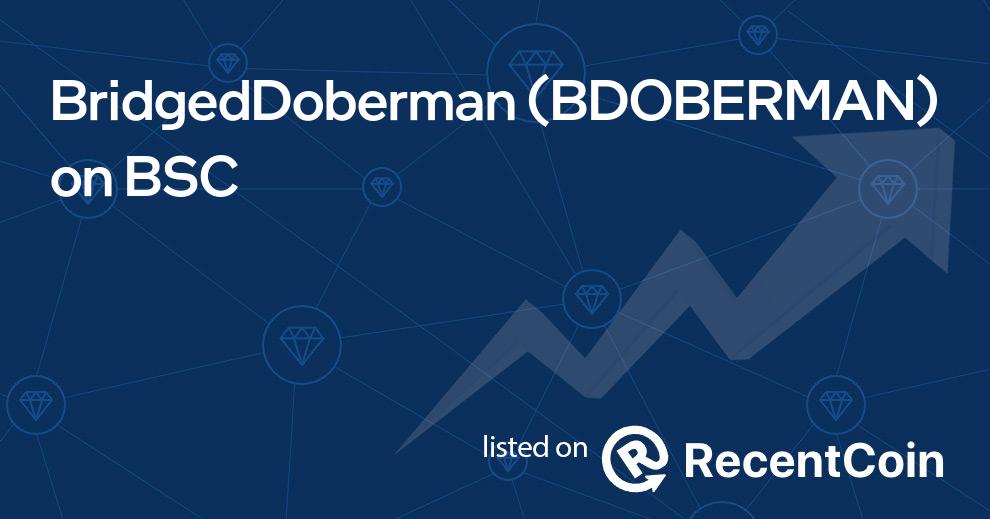 BDOBERMAN coin