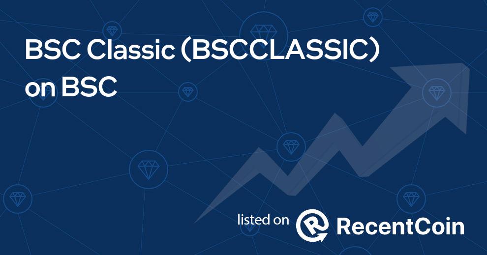 BSCCLASSIC coin