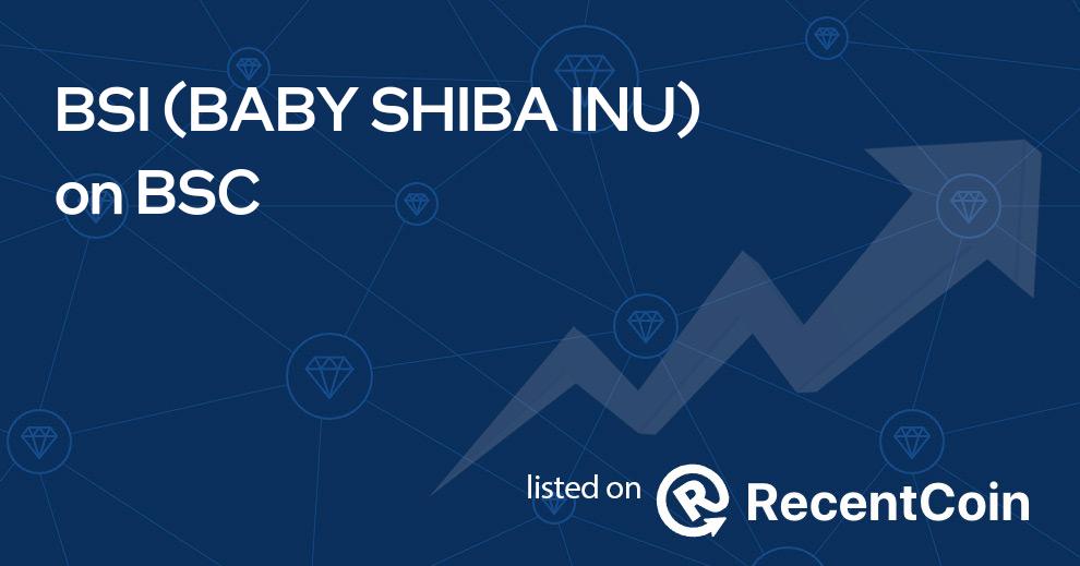 BABY SHIBA INU coin